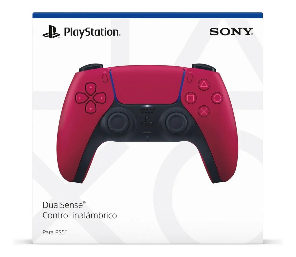 Controle joystick sem fio Sony PlayStation DualSense Wireless Controller PS5 cosmic red - Imagem 7
