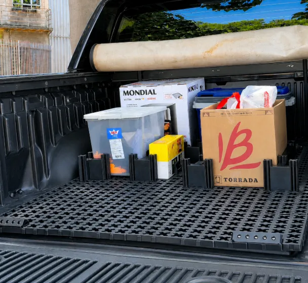 Tapete Protetor Organizador De Caçamba Amarok