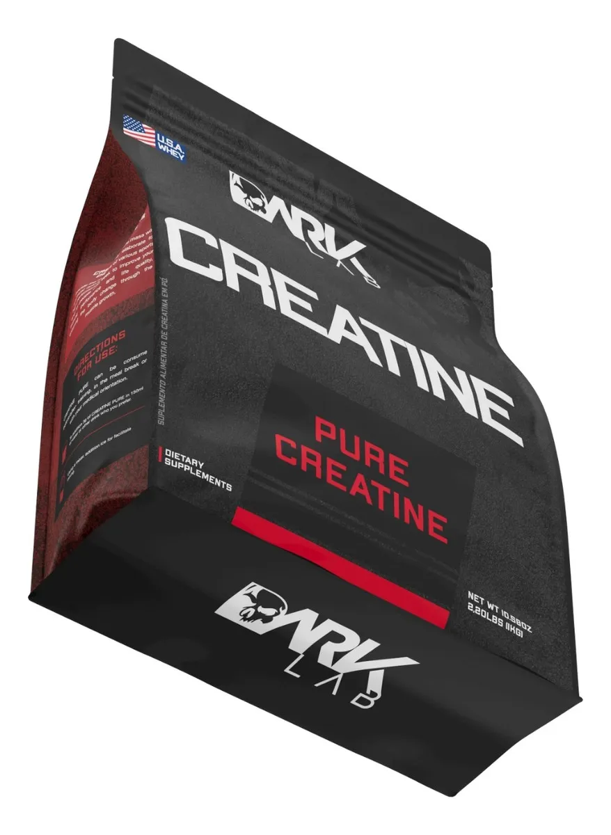 Creatina Monohidratada Pura 1kg Dark Lab Unidade Sem sabor - Imagem 4