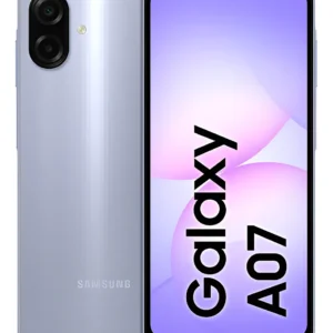 Celular Samsung Galaxy A07 256gb, 8gb, Câmera 50mp, Tela 6.7 , Proteção Ip54, Processador 6nm – Violeta