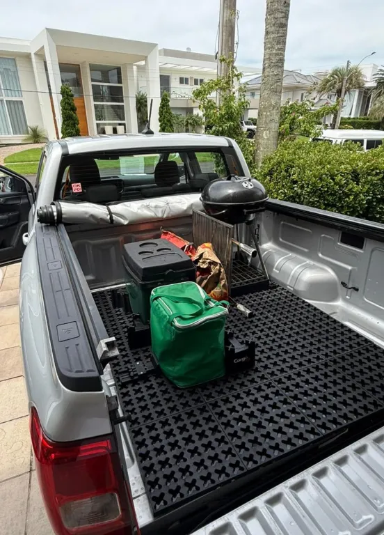 Tapete Protetor Organizador De Caçamba Amarok - Imagem 9