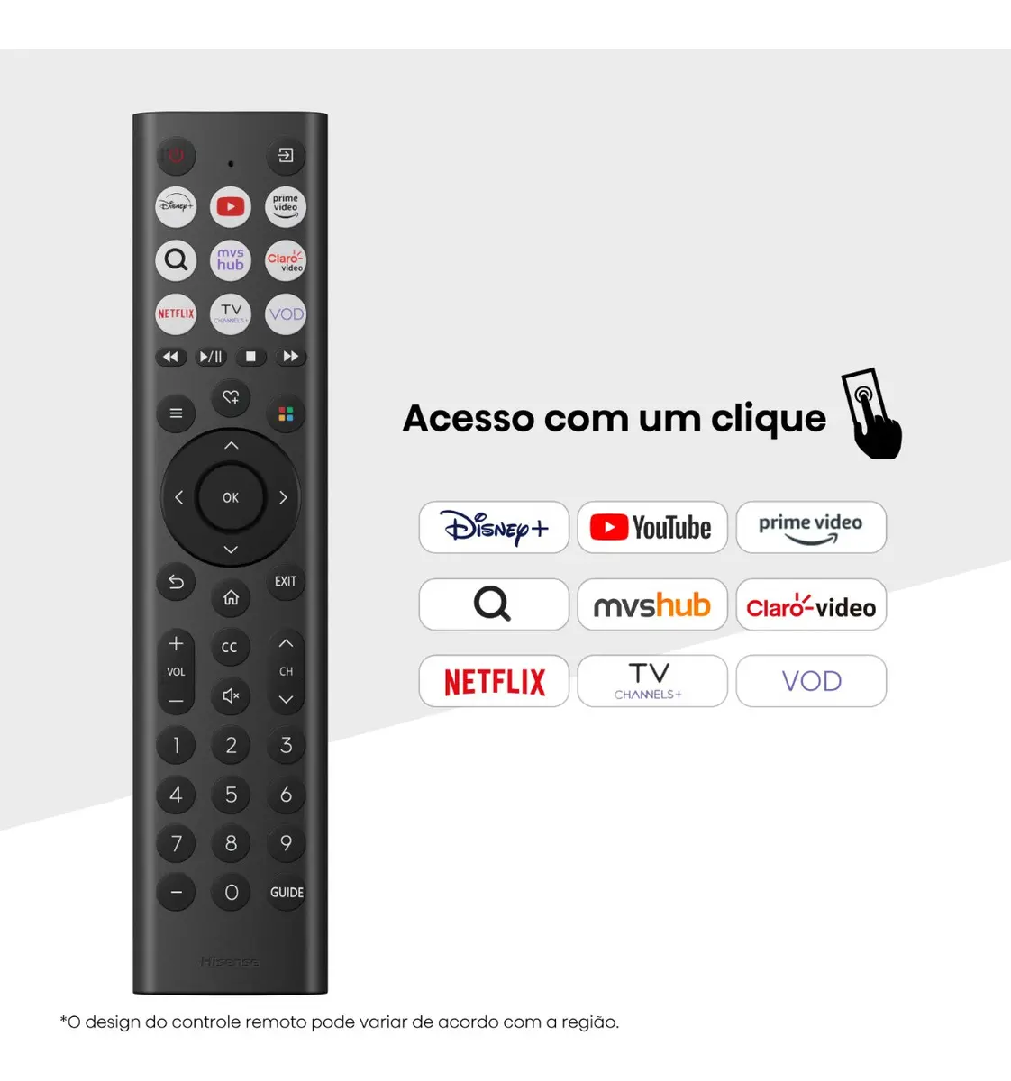 Hisense Smart TV FHD 43" Polegadas 43A4NV com HDR10, DTS Virtual X, Compatibilidade Alexa e Google Home - Imagem 6