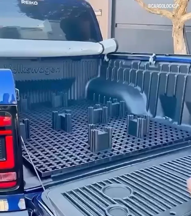 Tapete Protetor Organizador De Caçamba Triton L200 - Imagem 3