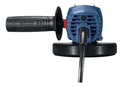Esmerilhadeira Bosch Gws 700, eixo 710w, cor M14, cor azul marinho - Imagem 6