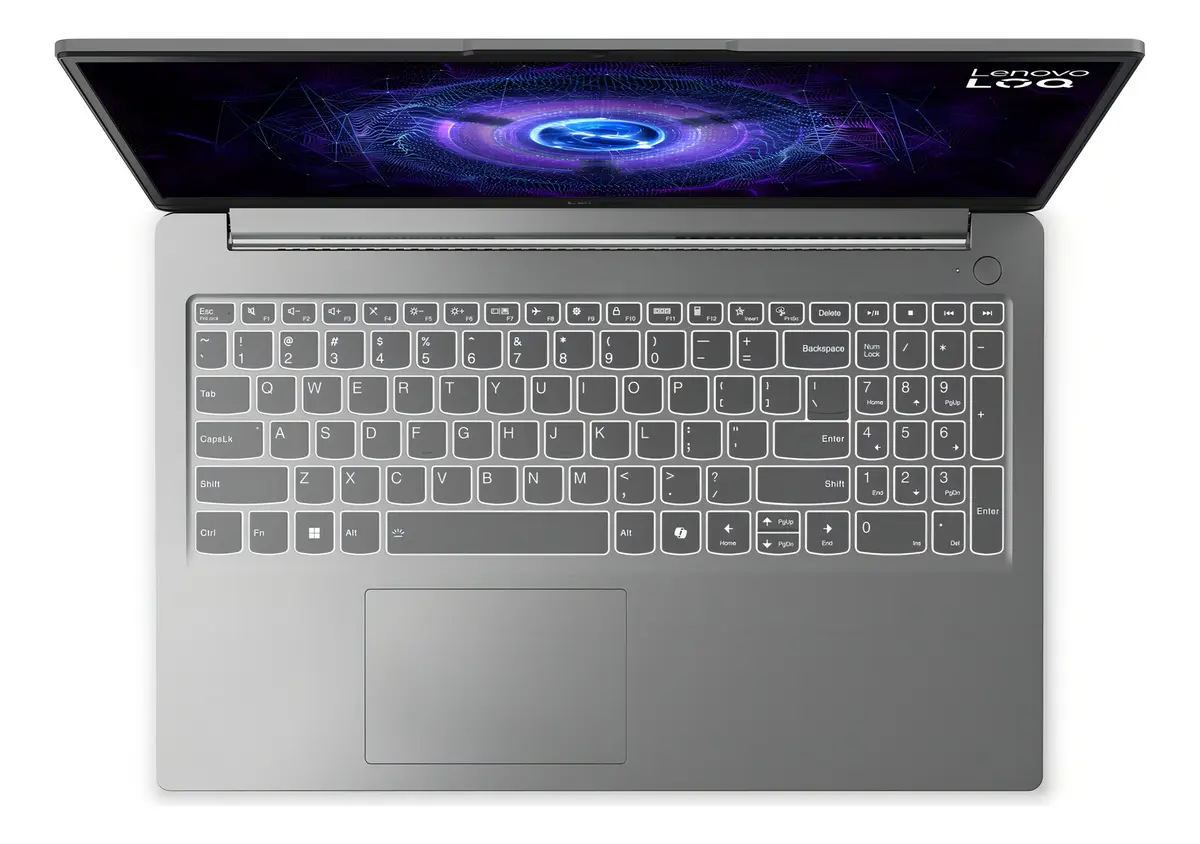 Notebook Gamer Lenovo LOQ-e 15iax9e Intel Core i5-12450hx 16gb 512gb Ssd Rtx 3050 Windows 11 15.6 - 83me0007br Luna Grey - Imagem 4