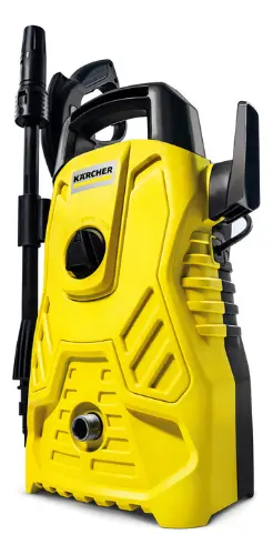 Lavadora de alta pressão compacta Karcher 1500 Psi cor amarela - Imagem 3