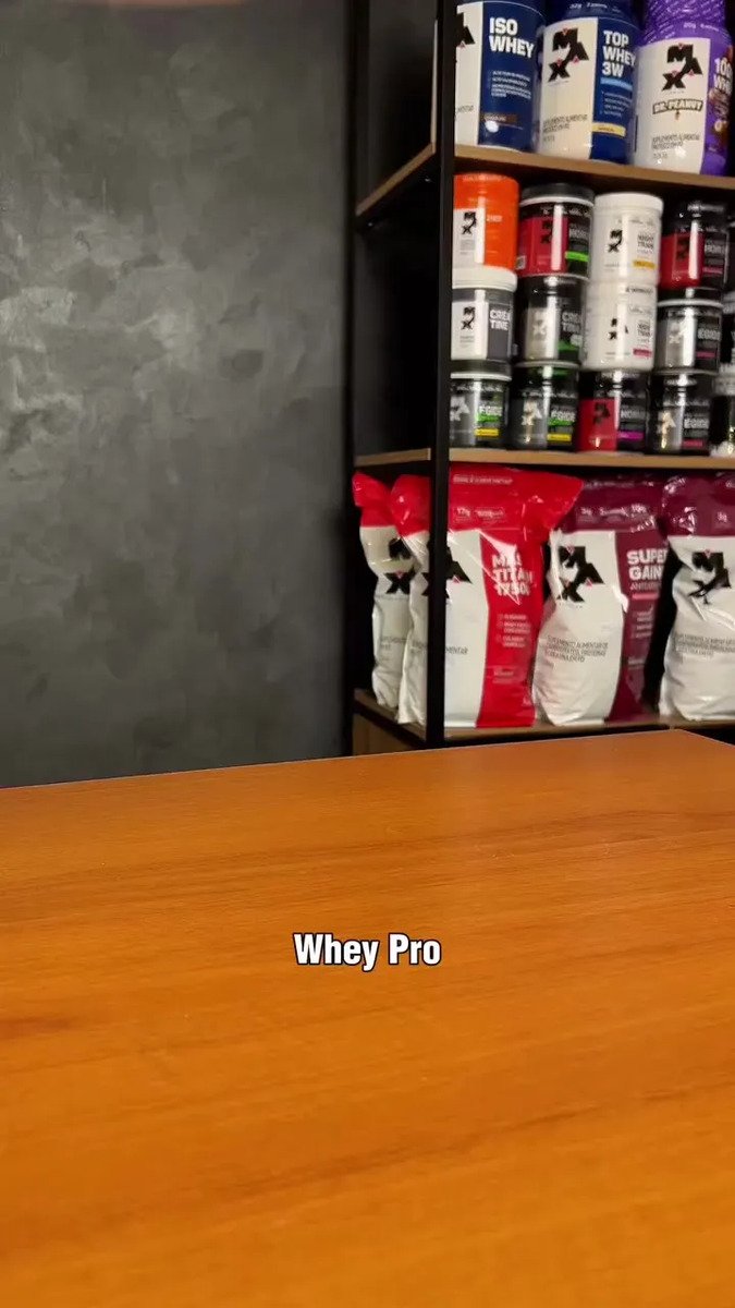 Whey Protein 1kg Whey Pro Max Titanium Sabor Baunilha BCAA e Aminoácidos - Imagem 6