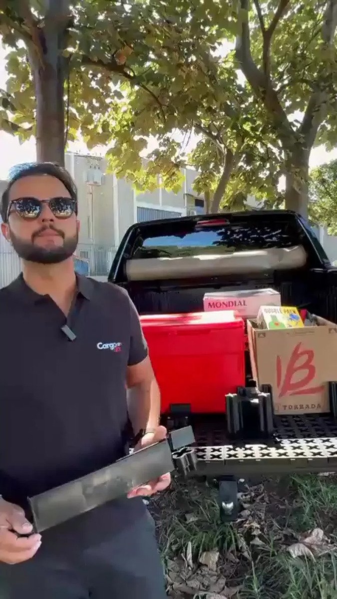 Tapete Protetor Organizador De Caçamba Fiorino Cargolocksp - Imagem 2