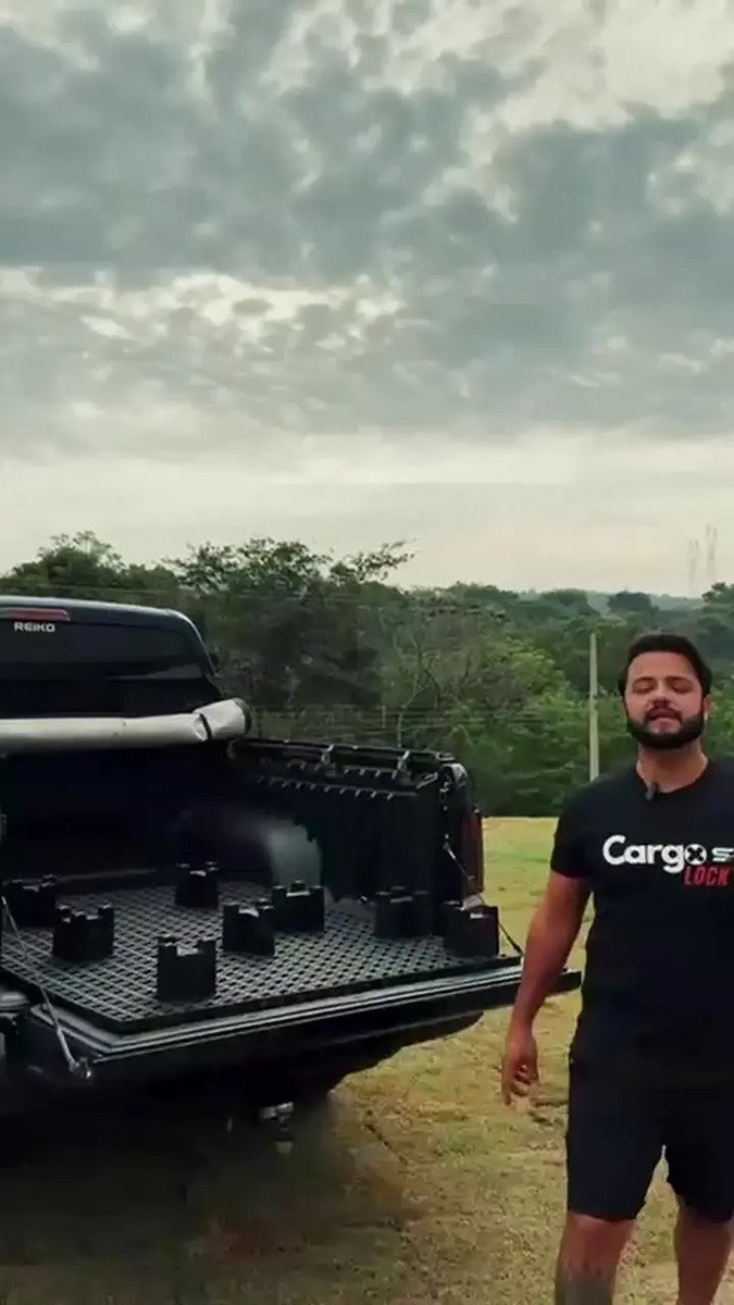 Tapete Caçamba S10 Carga Camionete Protetor Picape - Imagem 13