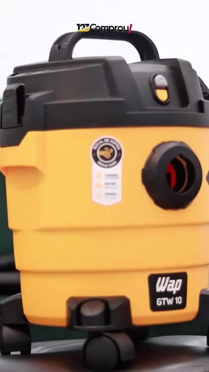 Aspirador de Pó e Água WAP GTW 10 1400W de Potência com Bocal de Sopro - Imagem 2