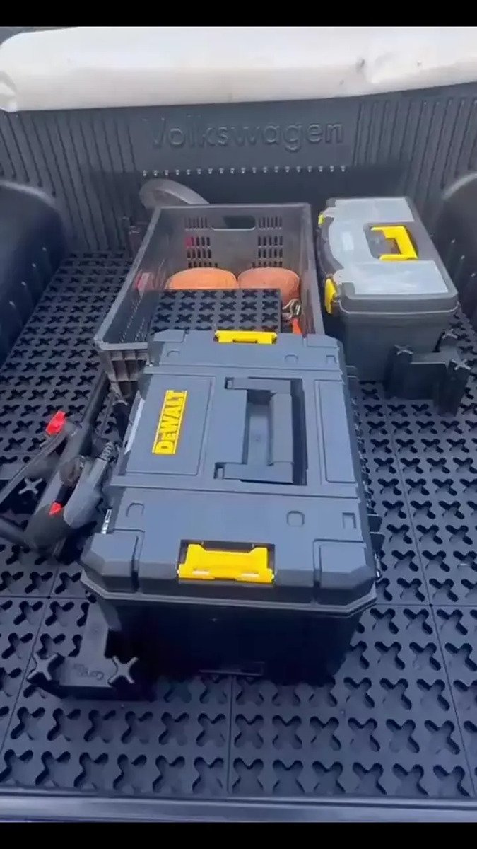 Tapete Caçamba Protetor Organizador Carga Ford Ranger - Imagem 14