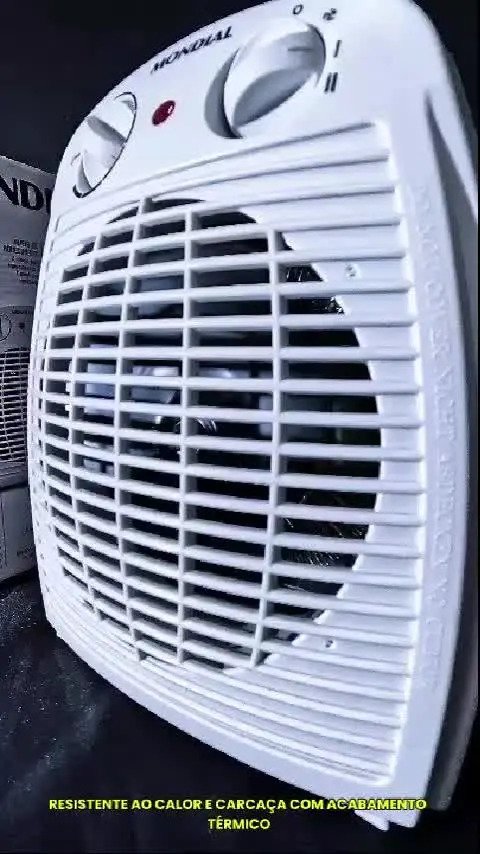Mondial A-08 Aquecedor de ar 1500w termoventilação branco - Imagem 6