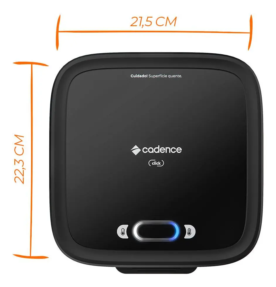 Sanduicheira Elétrica Cadence San 400 Preto - Imagem 5
