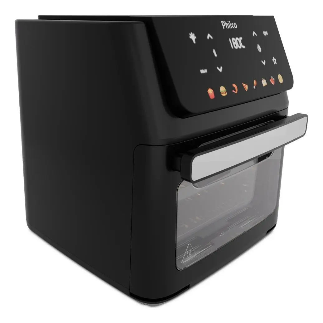 Air Fryer Oven Philco 11L 8 Funções Visor 1800W PAF11B - Imagem 4