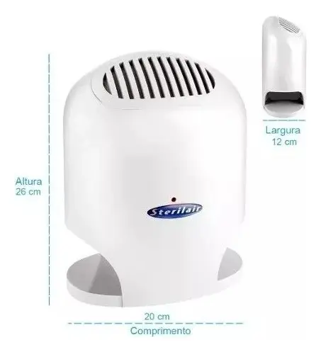 Purificador e Esterilizador de Ar Sterilair STR4 Branco, para Até 20 m² - Imagem 7
