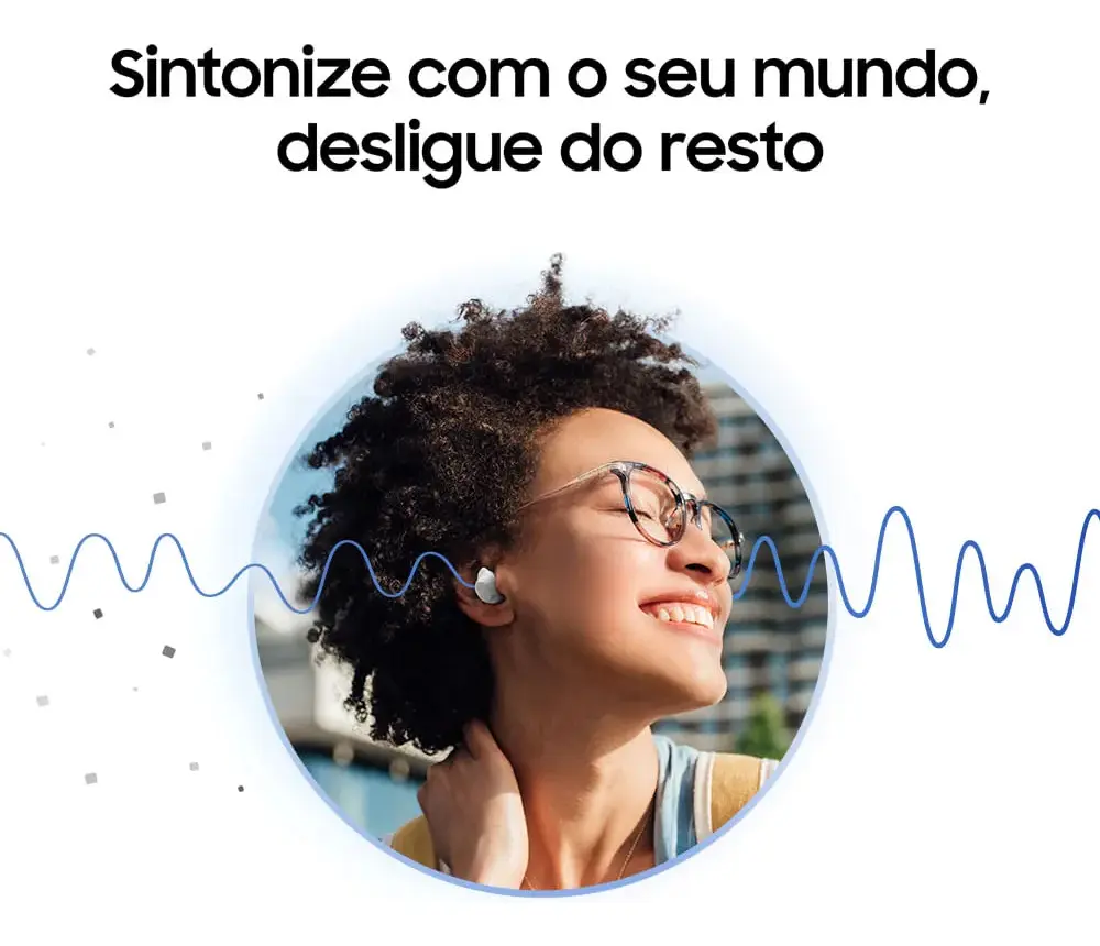 Samsung Galaxy Buds Core, Fone de Ouvido, sem fio, cancelamento de ruído, interprete inteligente Preto - Imagem 4