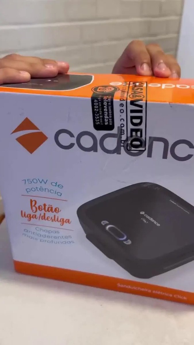Sanduicheira Elétrica Cadence San 400 Preto - Imagem 2