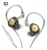Fone De Ouvido Kz Edx Pro Dj Musicos Retorno Palco In-ear Cor Preto C/microfone