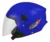 Capacete de moto Pro Tork New Liberty Three aberto prata maciça tamanho 58